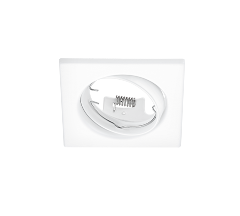 Plafón de techo Trio Jura LED blanco mate 3000K 8cm 650000131