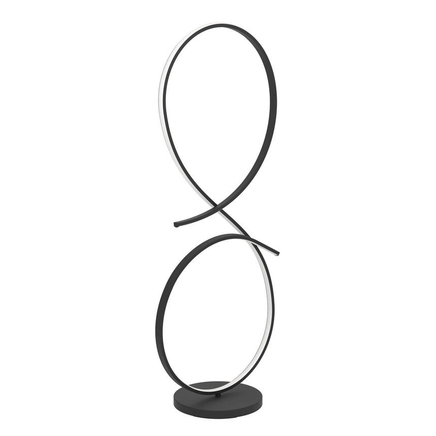 Lámpara de pie EGLO Serpins LED negro 901271