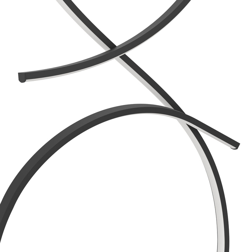 Lámpara de pie EGLO Serpins LED negro 901271