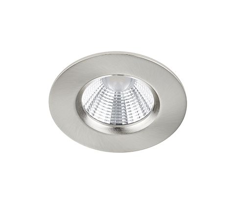 Trio Zagros Recessed LED metal matte nickel 650710107