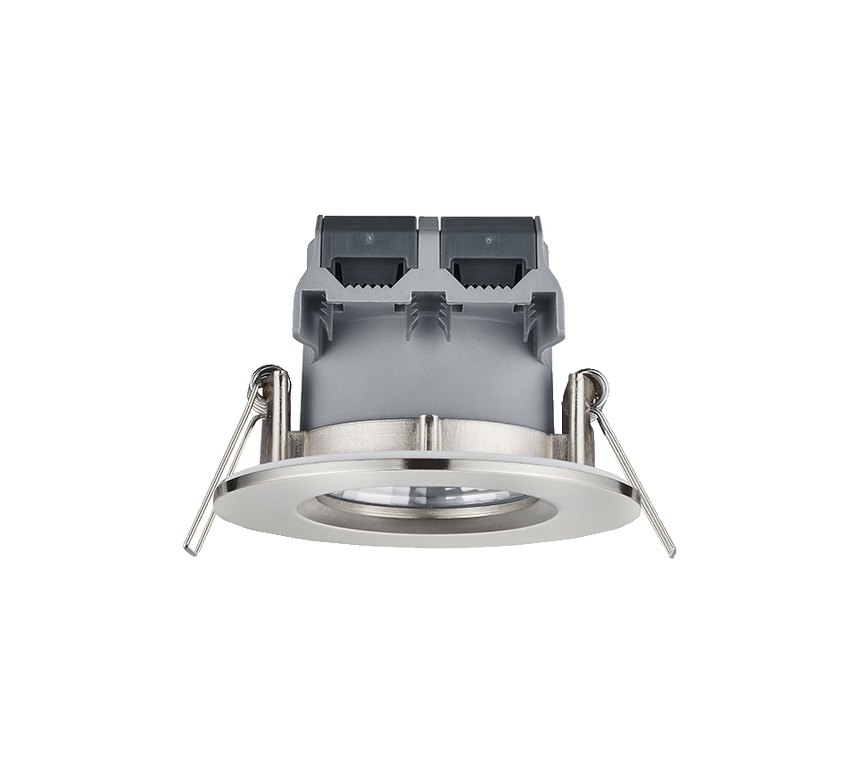 Trio Zagros Recessed LED metal matte nickel 650710107