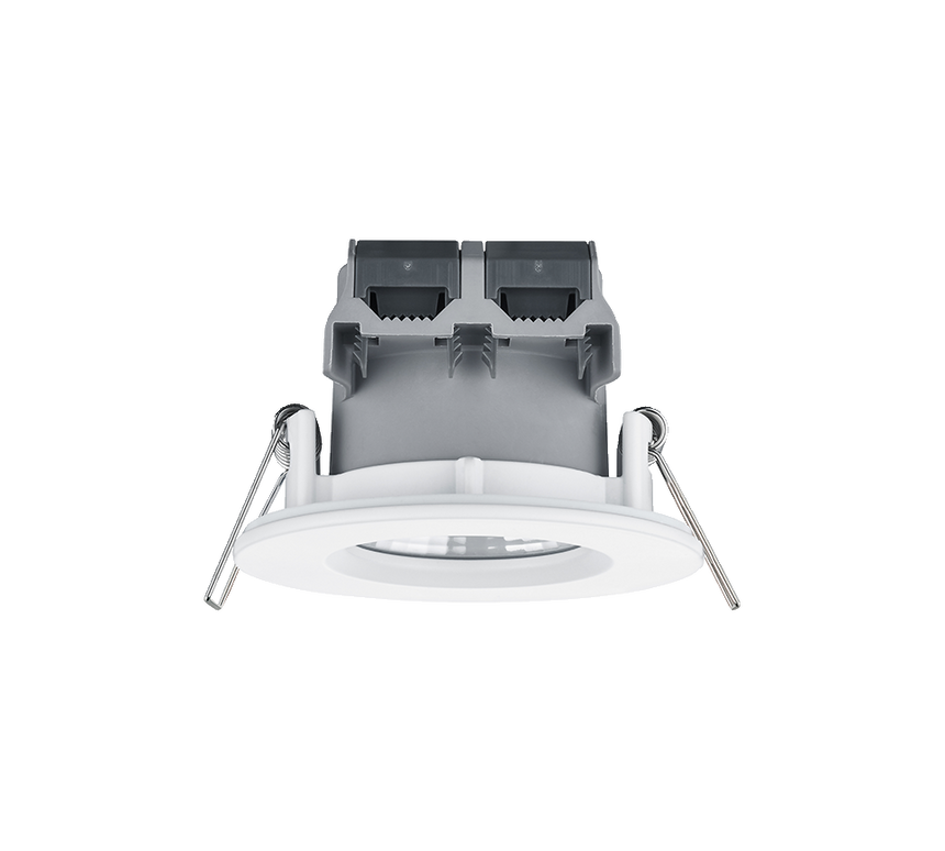 Downlight empotrable de exterior Trio Zagros LED blanco mate 3000K regulable IP65 650710131
