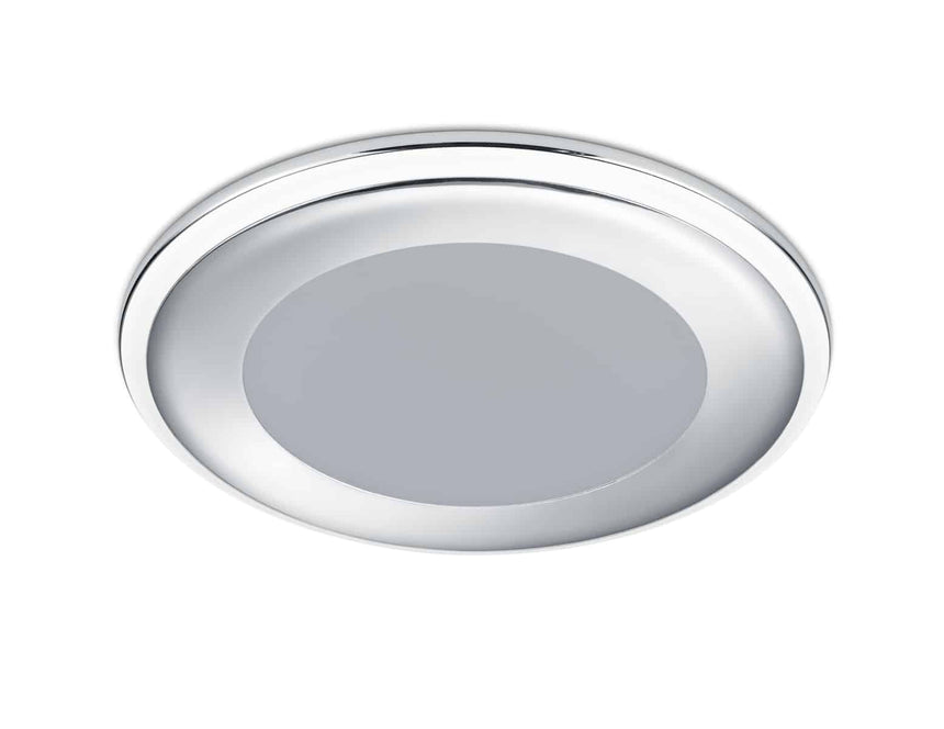 Trio Aura Empotrable LED de plástico cromo 652410106