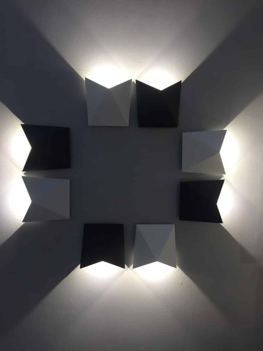 Mantra Triax Lámpara de pared aplique LED arena blanco 6526 - en ambiente