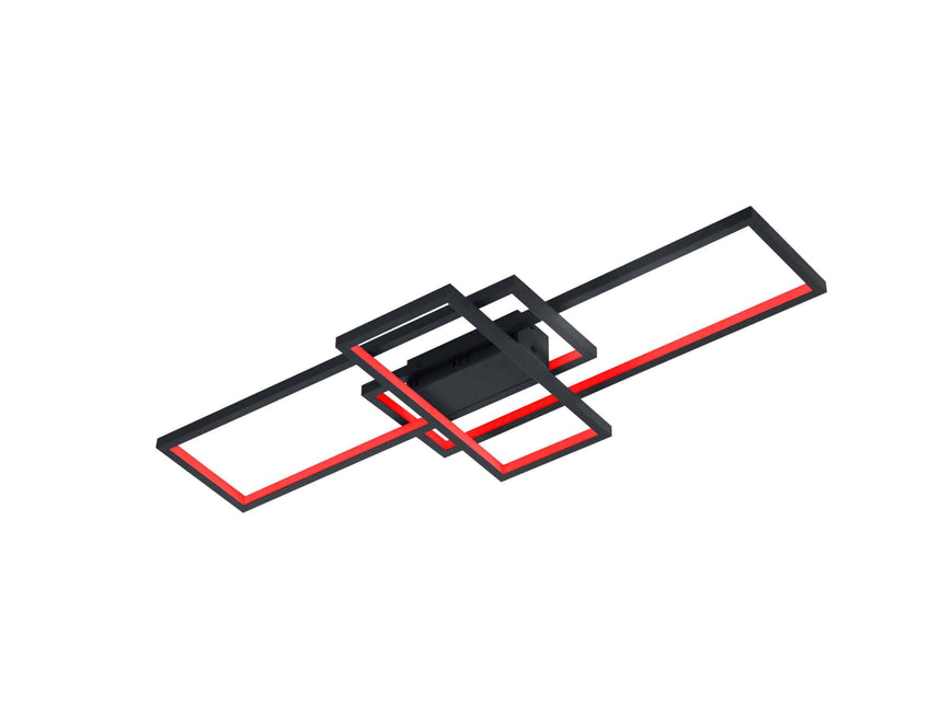 Trio Thiago Anthracite metal LED ceiling light 652610342