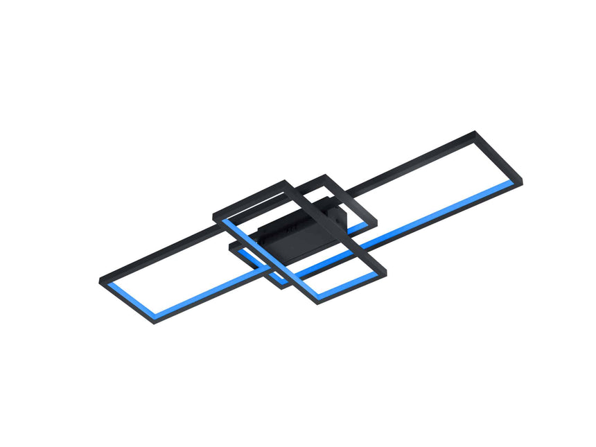 Trio Thiago Anthracite metal LED ceiling light 652610342