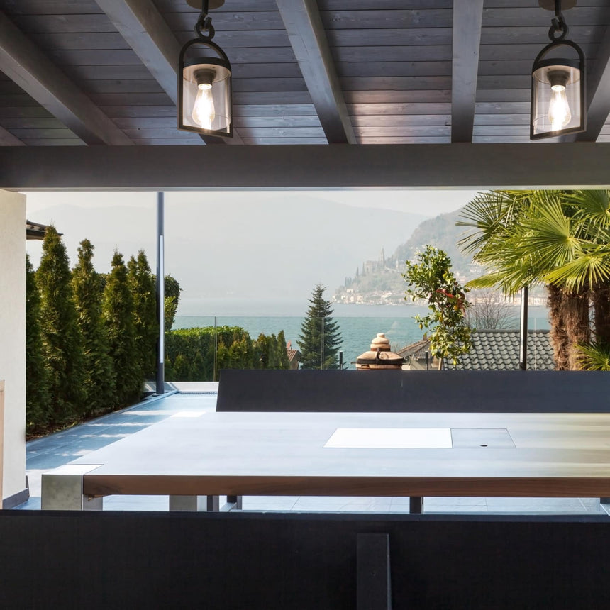 Mantra Maya Plafon Exterior IP54 gris oscuro 6553