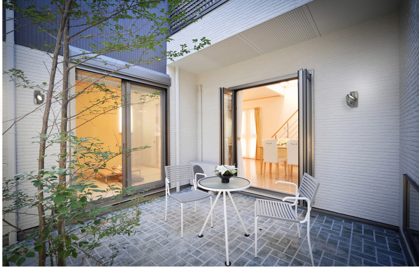 Mantra Iguazu Aplique Exterior IP54 blanco 6768