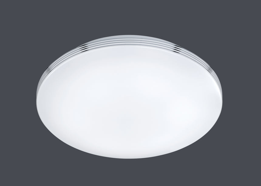 Trio Apart LED chrome metal ceiling light 659411806