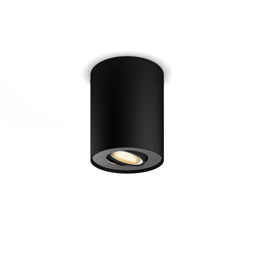 Philips Hue Foco Pillar negro White Ambiance 5W 871951433852400 350lm - vista alternativa