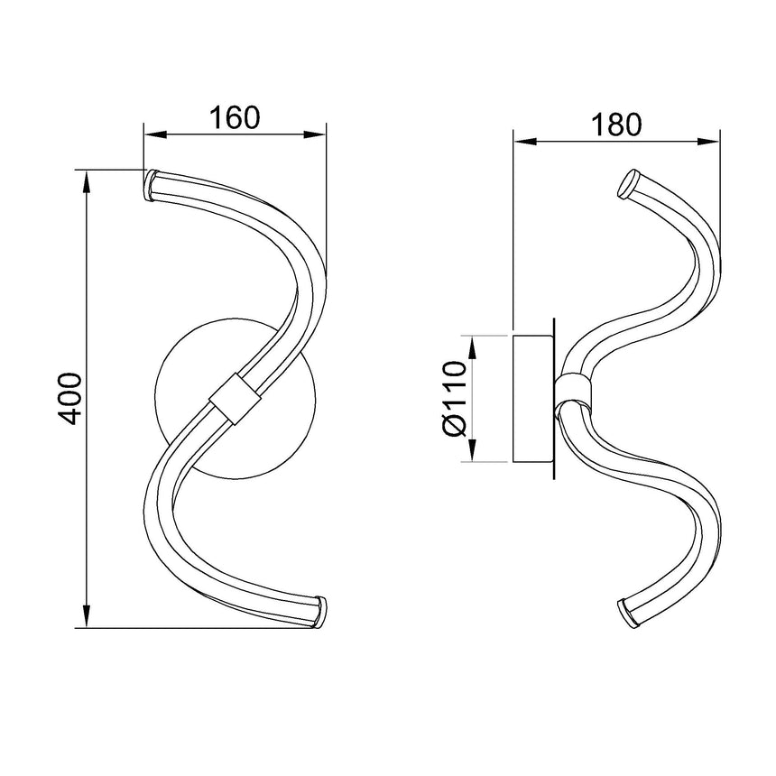 Aplique Liquidacion-2 Dto 80% Mantra gris oscuro 6603