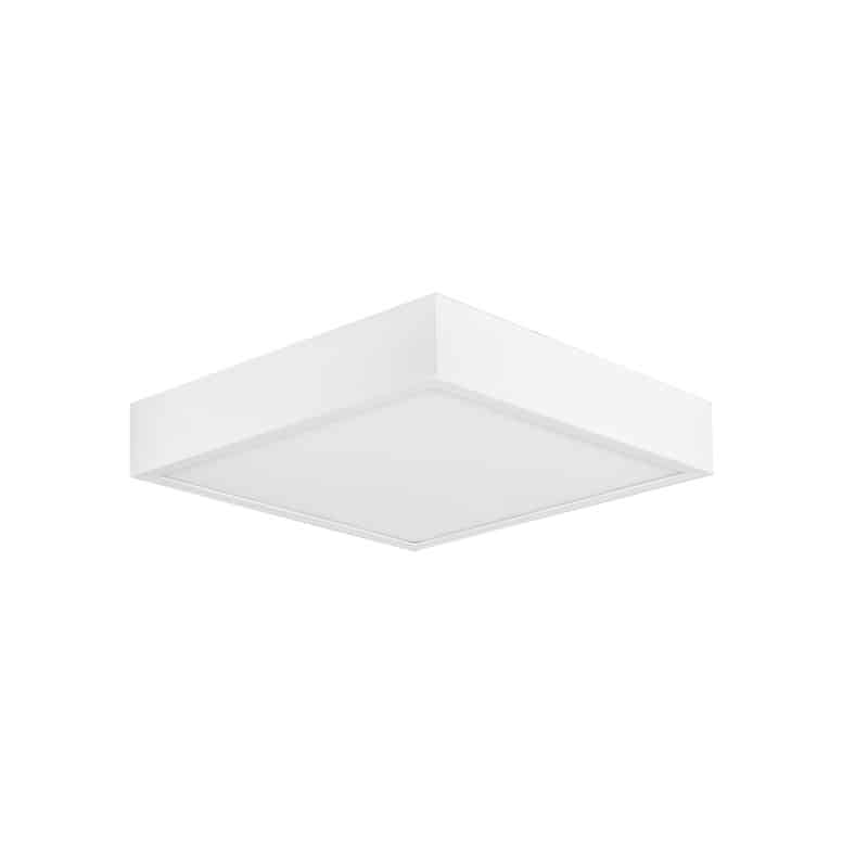 Mantra Saona superficie Plafon LED Cuadrado blanco 6630