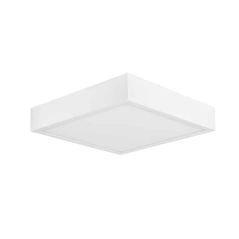 Mantra Saona superficie Plafon LED Cuadrado blanco 6633