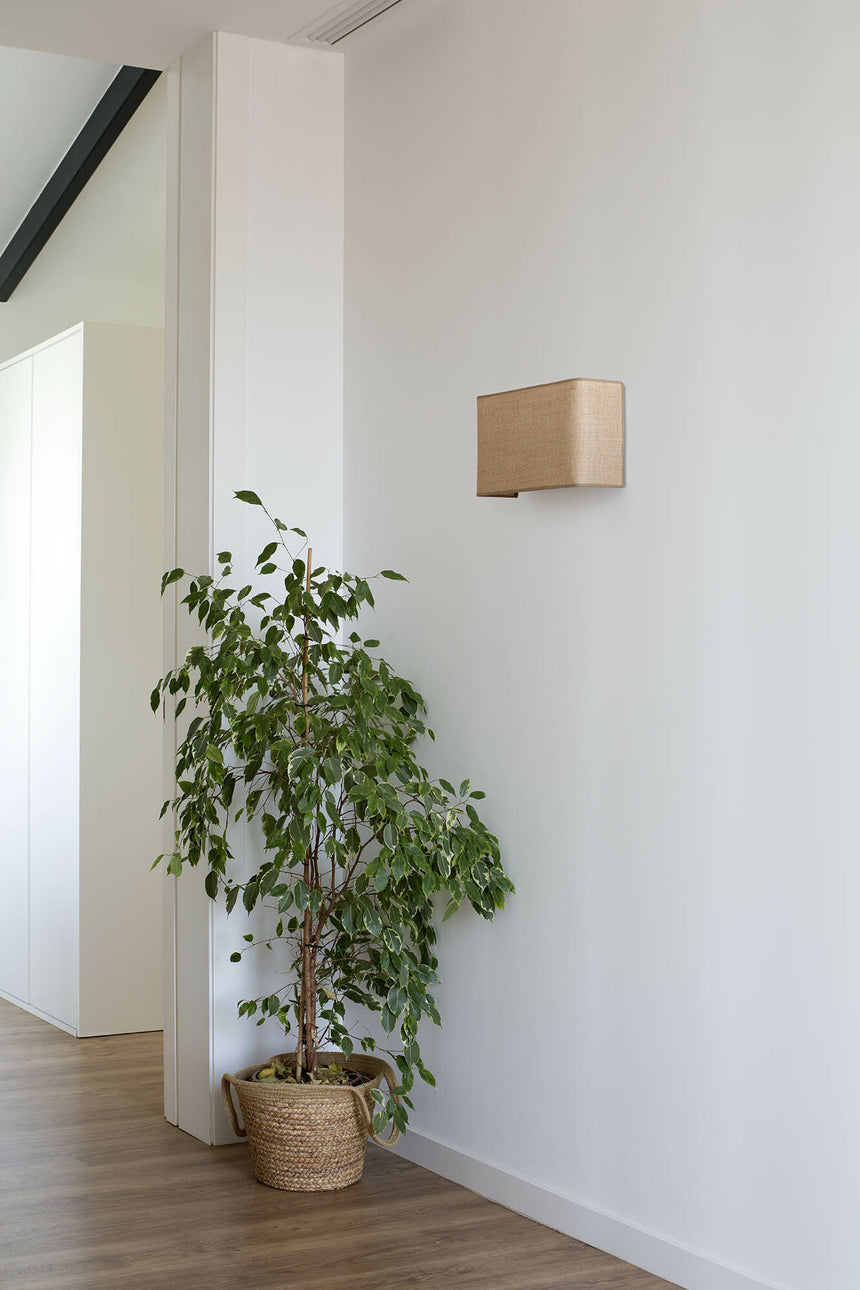 Faro OTTON RCT Lámpara aplique yute horizontal 2L 66401-108