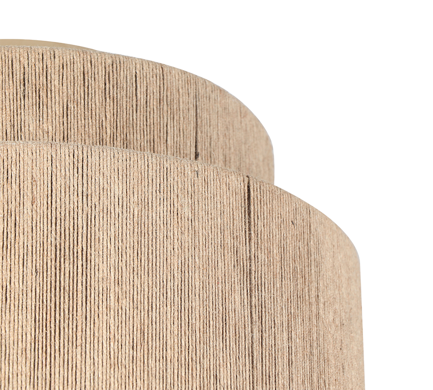 Plafón de techo Trio Smilla beige Ø30cm 666800136 - vista 5