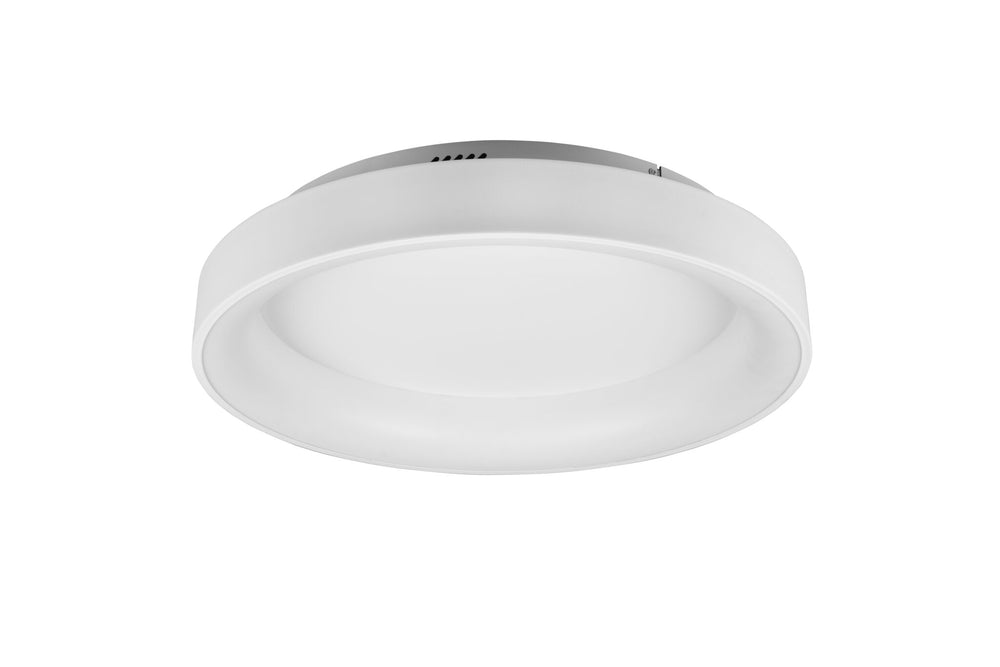 Trio Girona LED metal ceiling light mat white 671290131