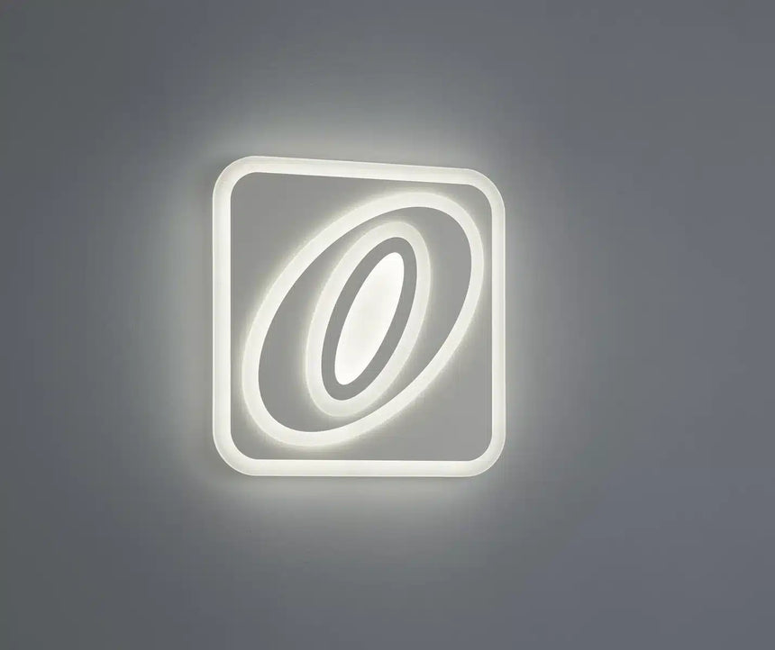 Trio Lighting SUZUKA Plafón LED blanco regulable con mando 675010101