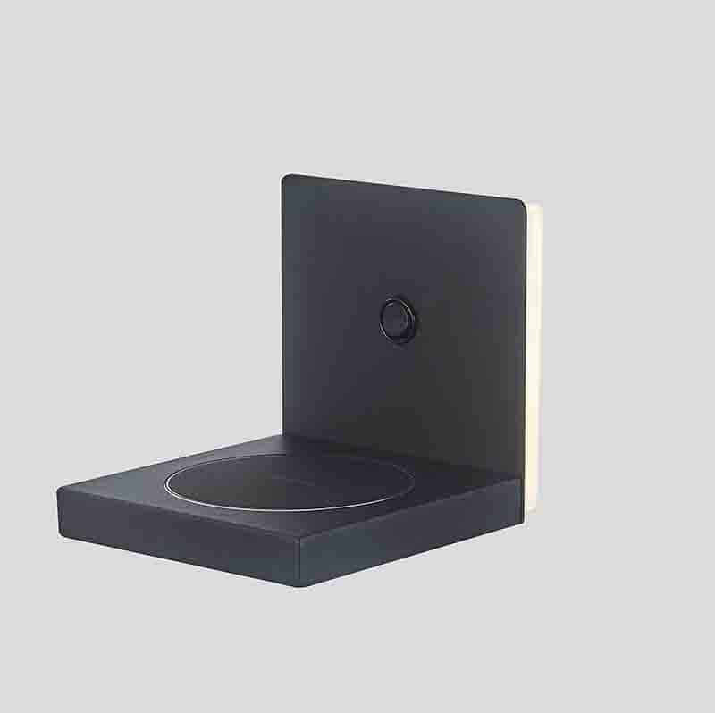 Mantra Zanzibar Aplique Cargador Inducción negro 6755
