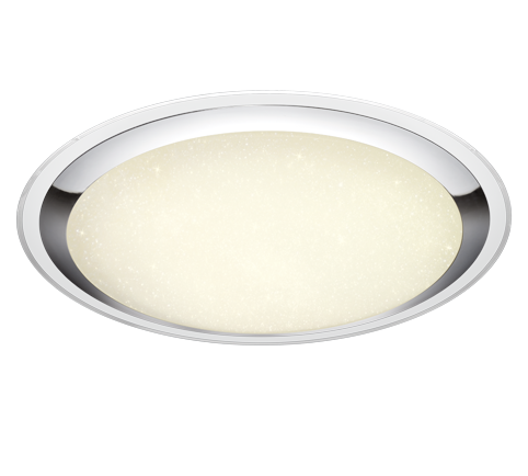 Plafón de techo Trio Miko grande LED blanco CCT Ø85cm 675610106