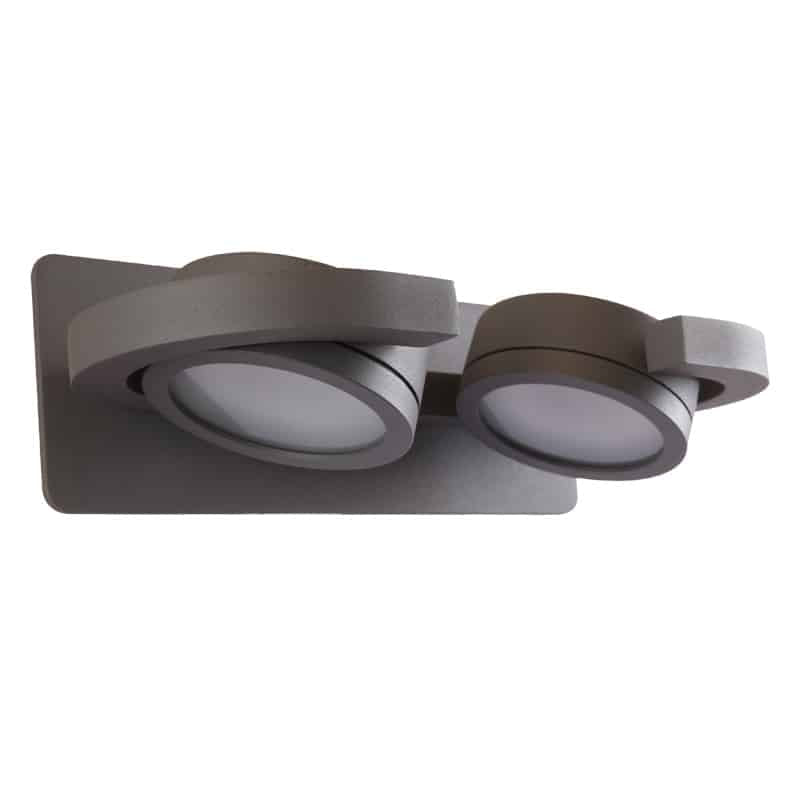 Mantra Iguazu Lámpara de pared aplique gris oscuro 6769