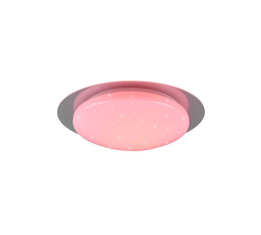 Plafón de baño Trio Frodeno LED blanco 4000K IP44 Ø35cm 680213500