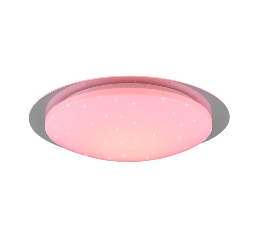 Plafón de baño Trio Frodeno LED blanco 4000K IP44 Ø48cm 680214800