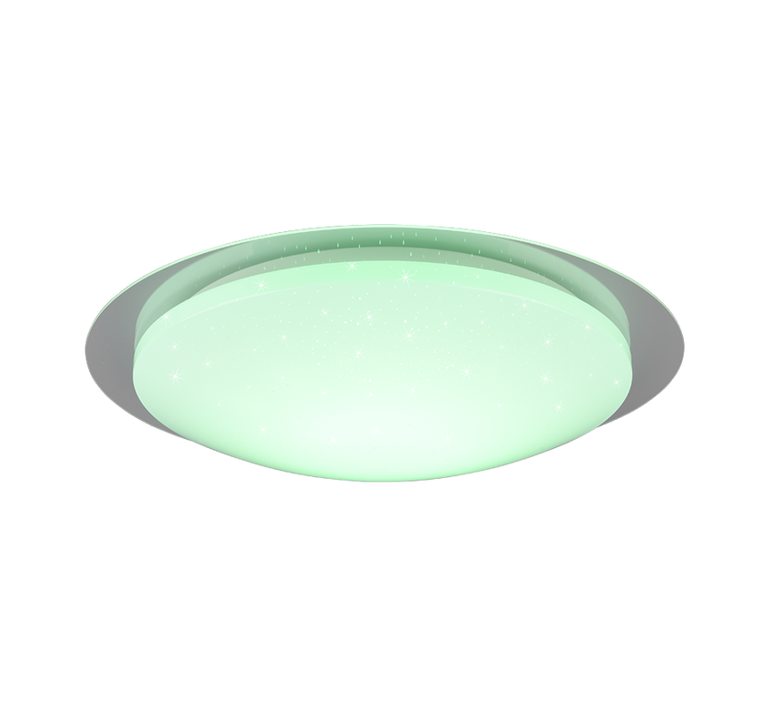 Plafón de baño Trio Frodeno LED blanco 4000K IP44 Ø48cm 680214800