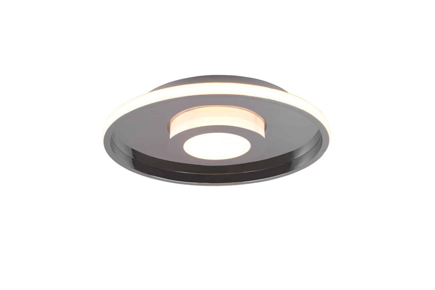Trio Ascari LED chrome metal ceiling light 680819306