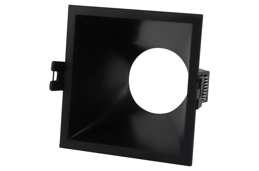 Mantra Lamborjini Empotrable GU10 cuadrado 9,3cm alto 5,3cm negro — ref. 6842 (2)