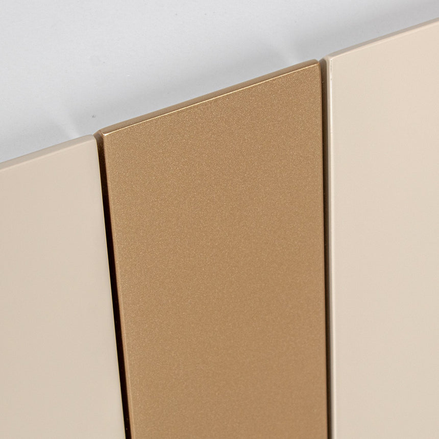 Aparador madera beige 4 puertas 180cm 68468