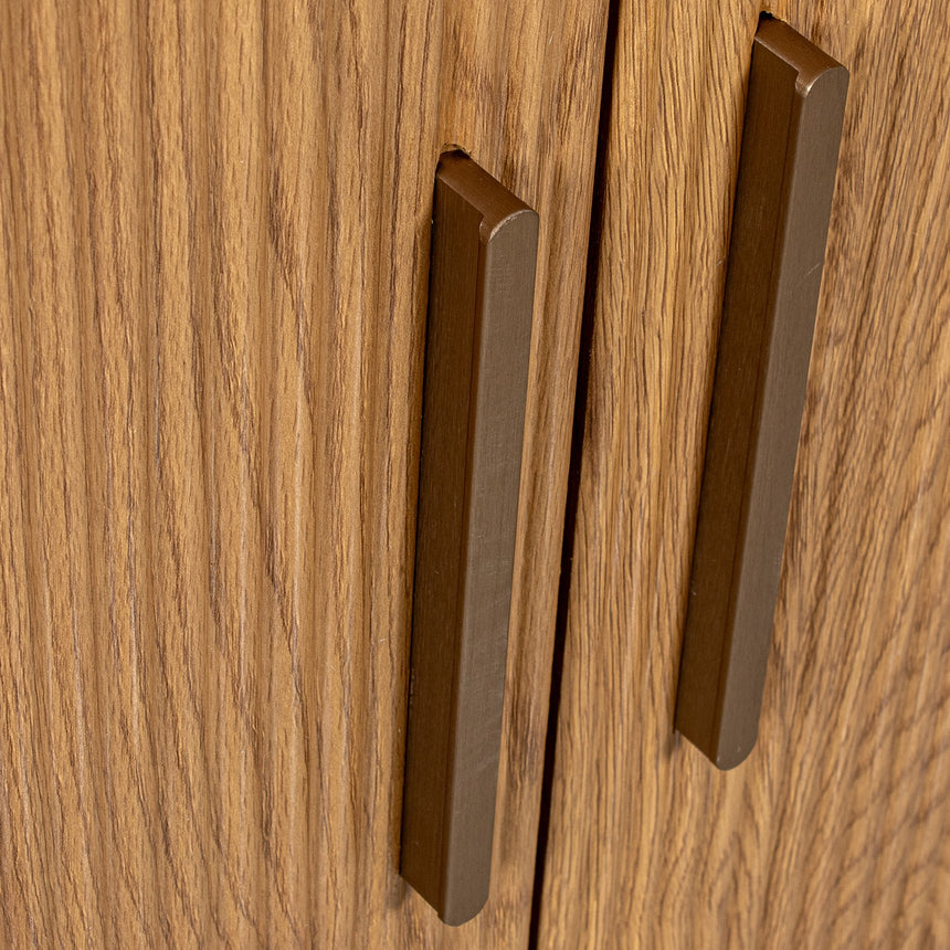 Aparador madera roble tapa marmol 180cm 68475