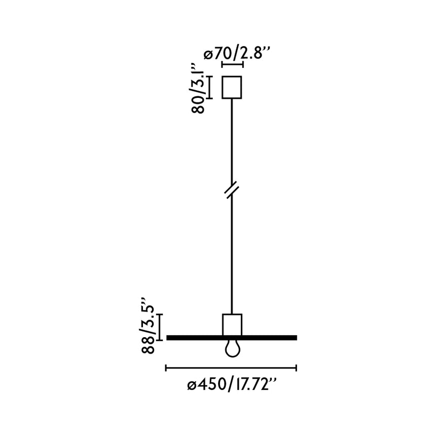 Faro 68600-51 - Dibujo técnico