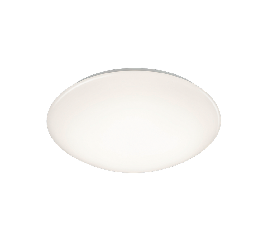 Plafón de baño Trio Paolo LED blanco 3000K regulable IP44 Ø37cm 6