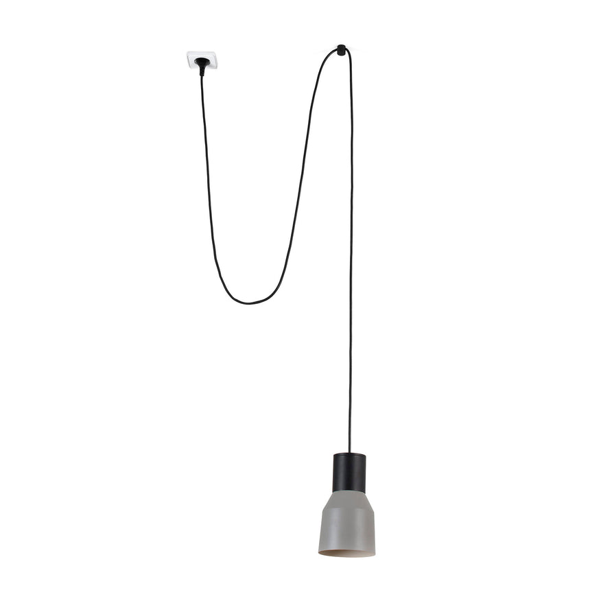 Faro KOMBO 120 Gray pendant lamp with plug 68604-62
