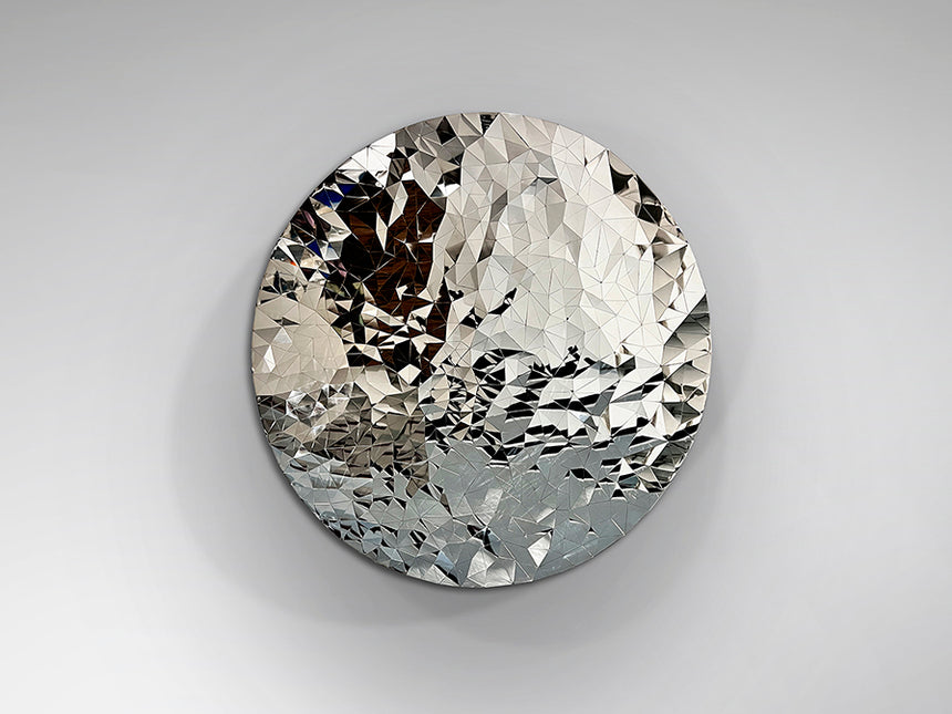 Schuller Polyedric Bajorrelieve pared acero cromado 687713