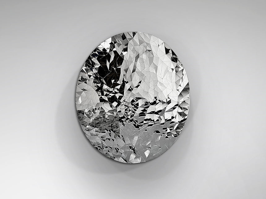 Schuller Polyedric Bajorrelieve pared acero cromado 687713