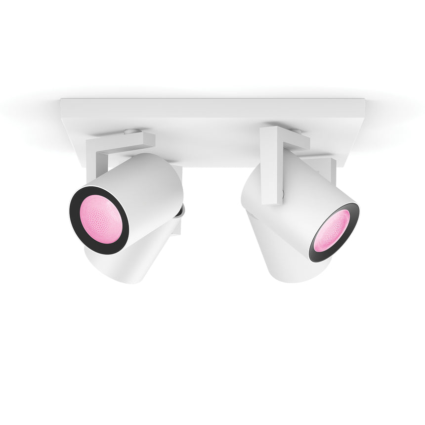 Philips Hue White and Color Ambiance Foco 4 luces Argenta blanco RGBW 6W 5062431P7 350lm - vista alternativa