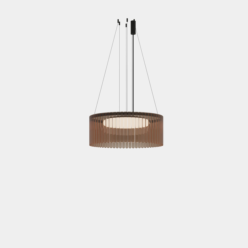 Lámpara de techo colgante LedsC4 Scarlett Circular Pendant Individual LED SCPI-B00-LF0000-OSV