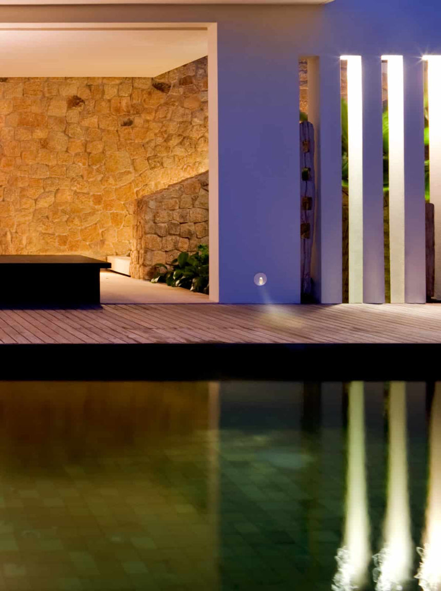 Mantra Aspen Señalizador exterior LED IP65 gris oscuro 7021