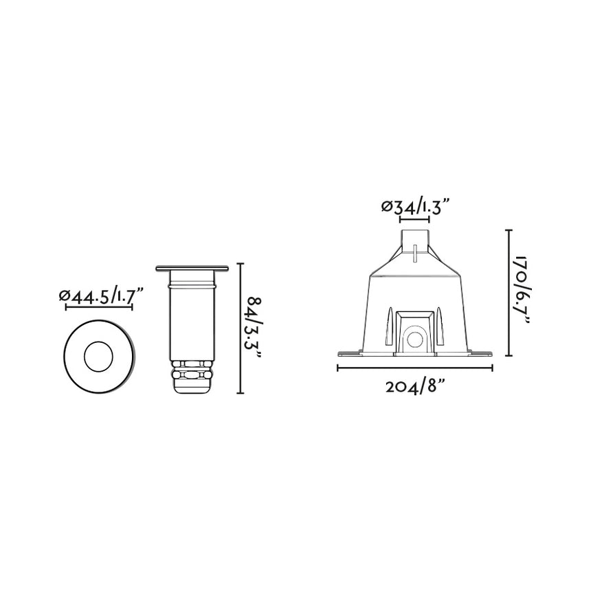 Empotrable sumergible Faro Nok LED inoxidable satinado 4000K IP68 30° 24V 44 70443 - imagen 3