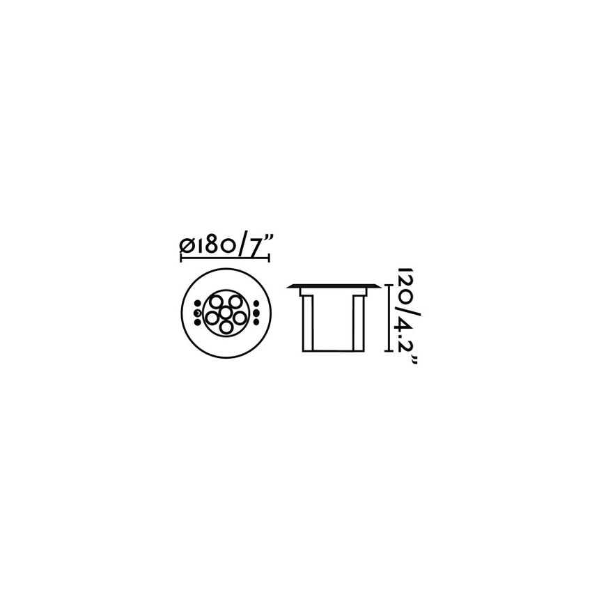 Faro 70455 - Dibujo técnico