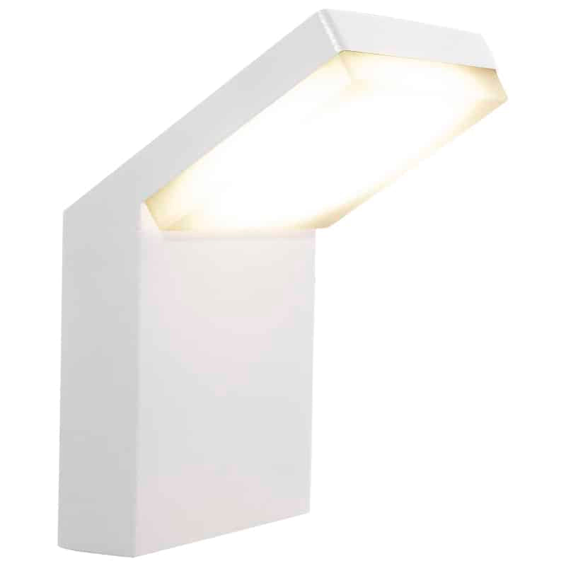 Mantra Alpine Aplique exterior LED IP65 blanco 7046