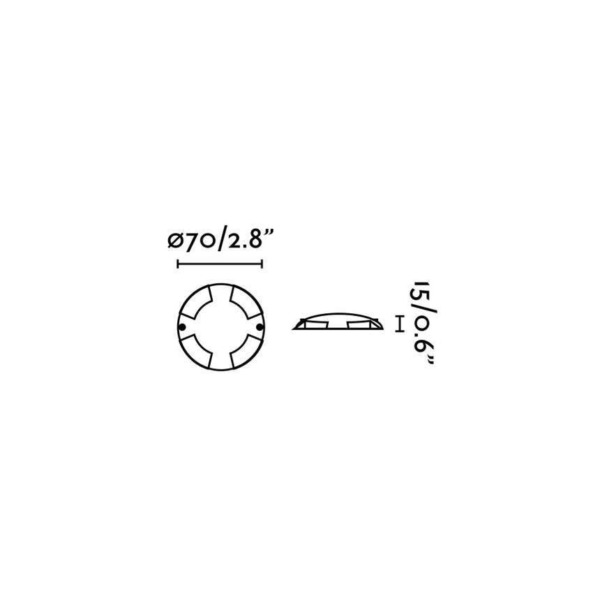 Faro 70564 - Dibujo técnico