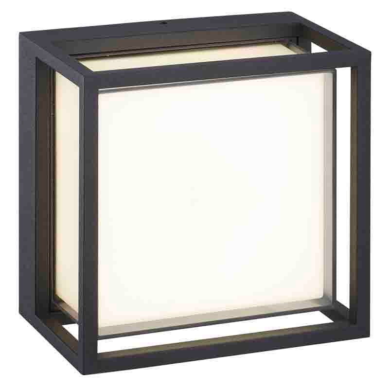 Mantra Chamonix Plafón/Aplique exterior LED IP65 gris oscuro 7060