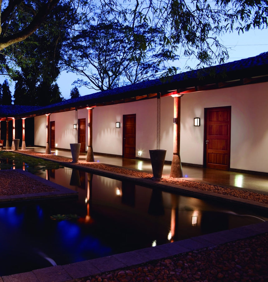 Mantra Chamonix LED outdoor wall light IP65 dark gray 7062