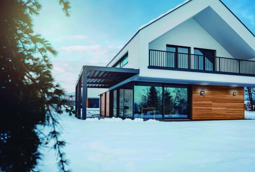 Mantra Verbier Plafón/Aplique exterior IP65 gris oscuro 7065