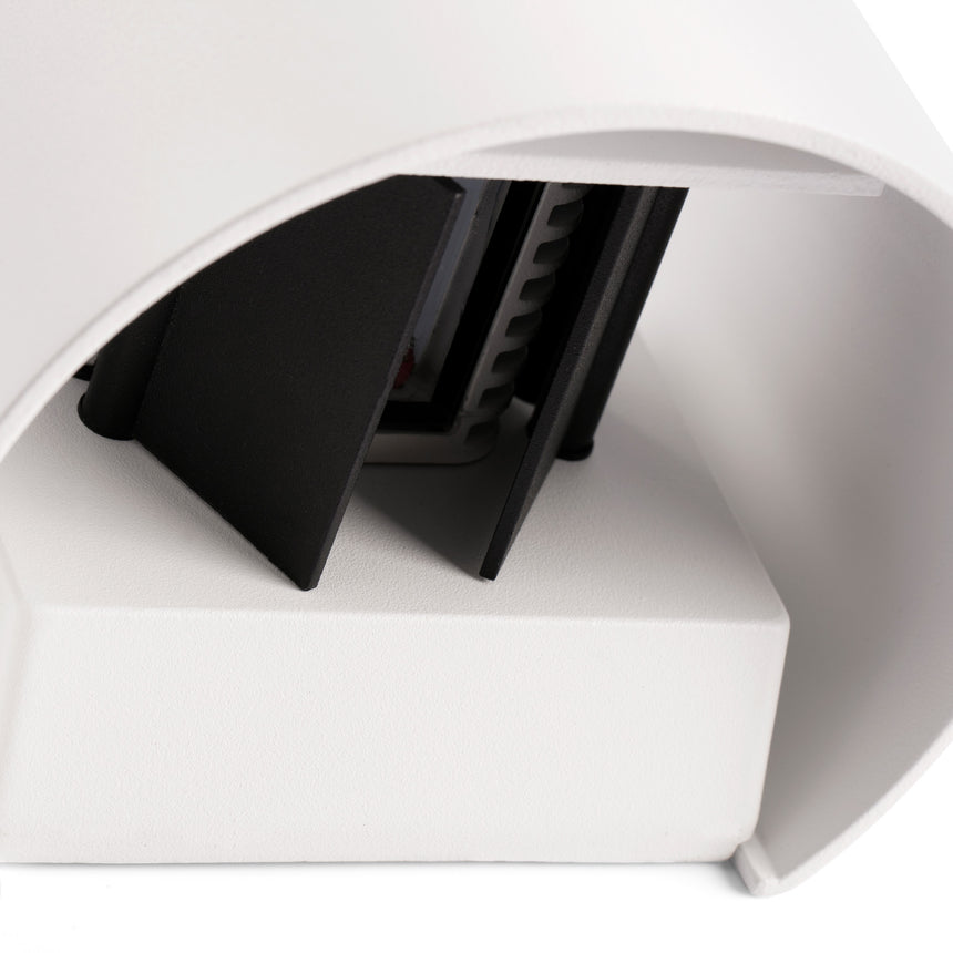 Faro Sunset Aplique Gris Oscuro Led 2X3W 3000K