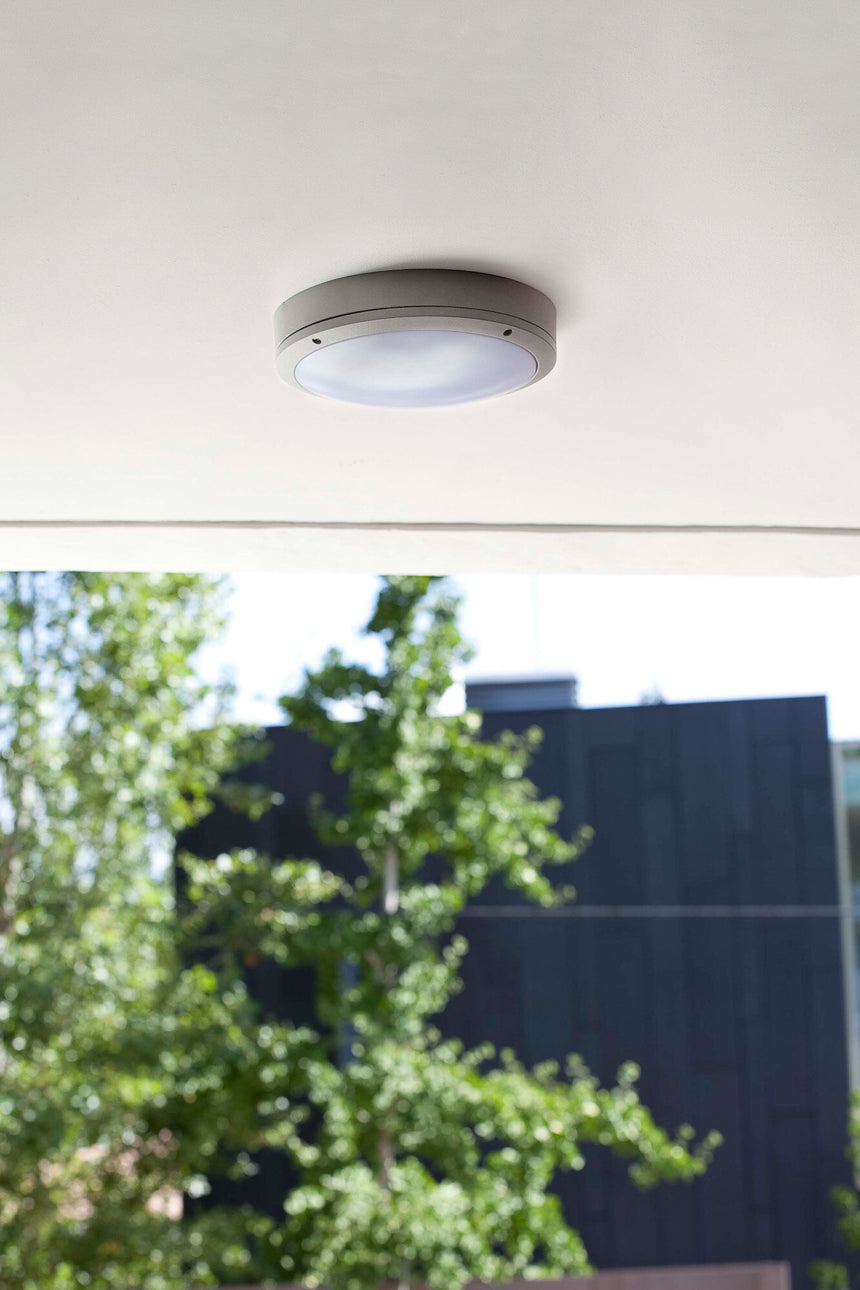 Faro SERI 70690 Yen Plafón gris claro 1 luz bajo consumo