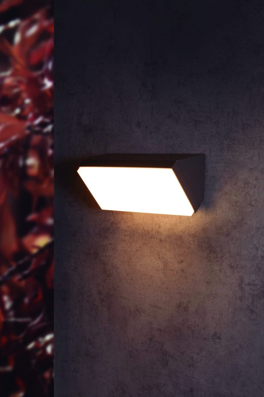 Mantra Solden Aplique exterior LED IP65 gris oscuro 7070