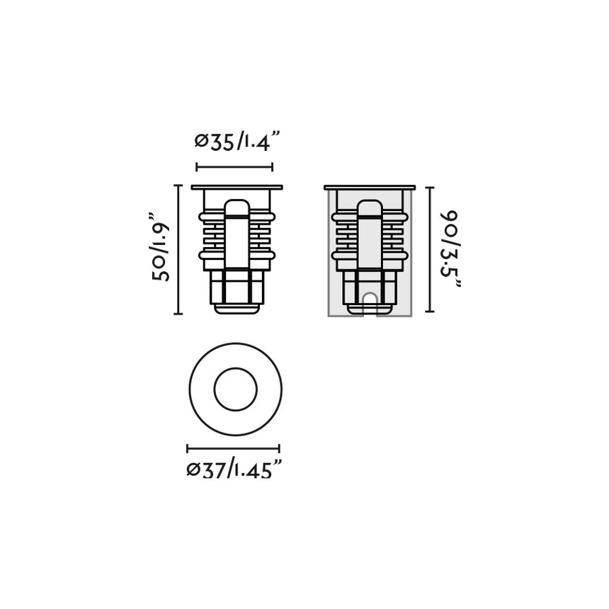 Faro 70730 - Dibujo técnico